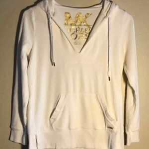 Michael Kors White Pullover Hoodie size XS